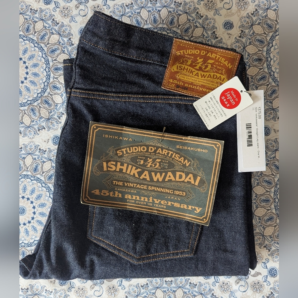 Studio D'Artisan Ishikawadai selvedge